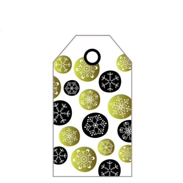 Kerst Kaart 5*9cm x20 Blanco