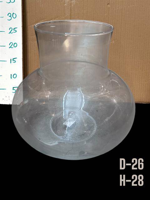 <h4>GLAS VAAS  BOL H28XD26</h4>