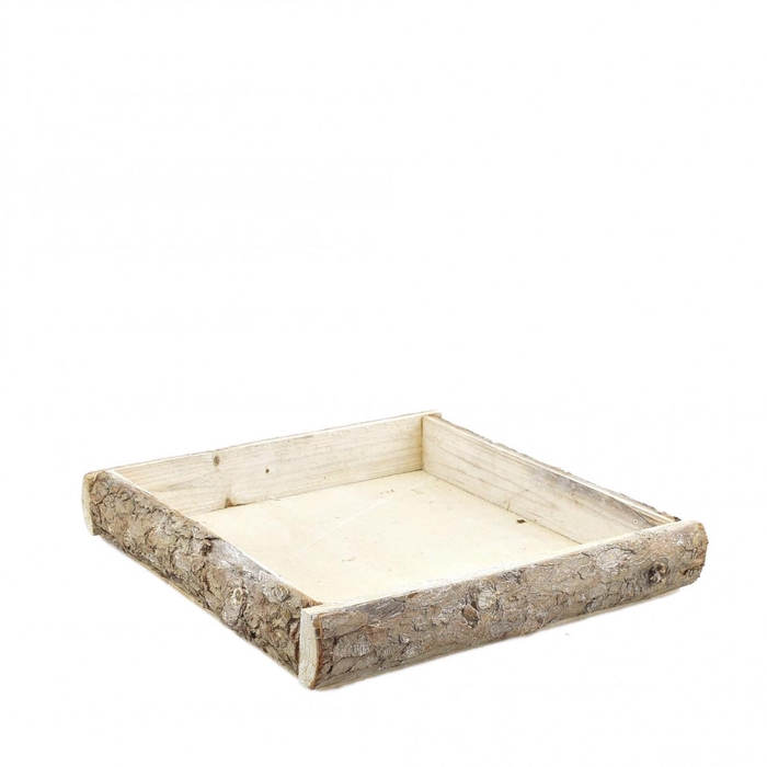 <h4>Wood Tray birch 25*25*4cm</h4>