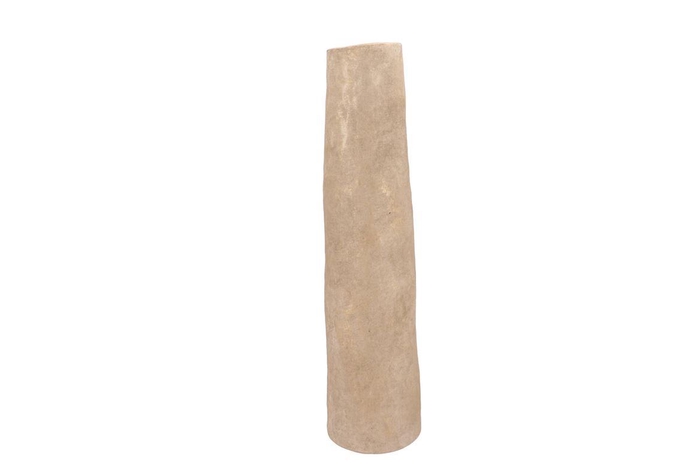 <h4>Porto Antique Gold Vase Tube 14x14x49cm Nm</h4>