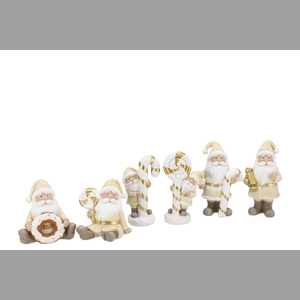 Belly Cozy Sand Santa Xmas Cake 10x9x11cm