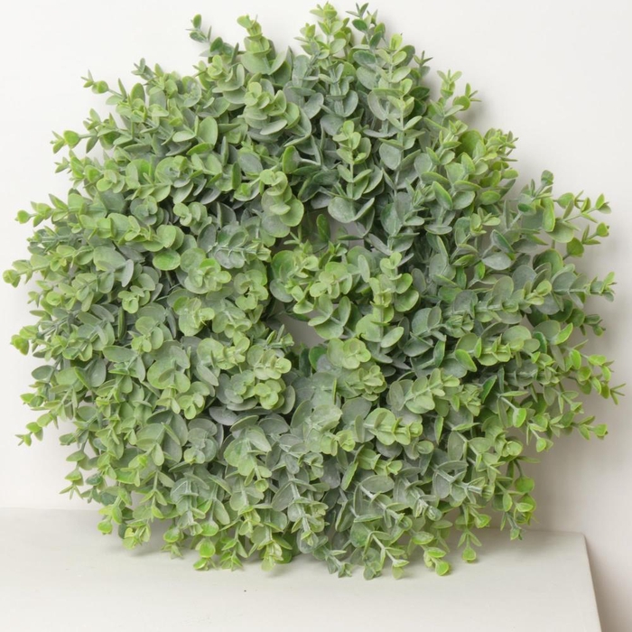 <h4>AF Euca wreath D37cm grey</h4>