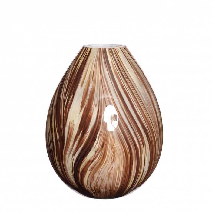 Glass vase Lily twist d4/16*20cm