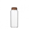 Glass bottle+cork d04 5 12 5cm