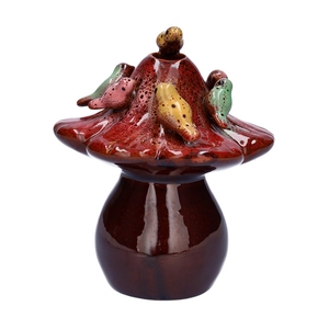 Vase Uccello d2.5/13xh16 red