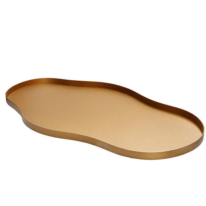 <h4>Bauru M gold L66 x B37,5 x H2 cm  H:2 x B:- x D:3 /S: Ovaal</h4>