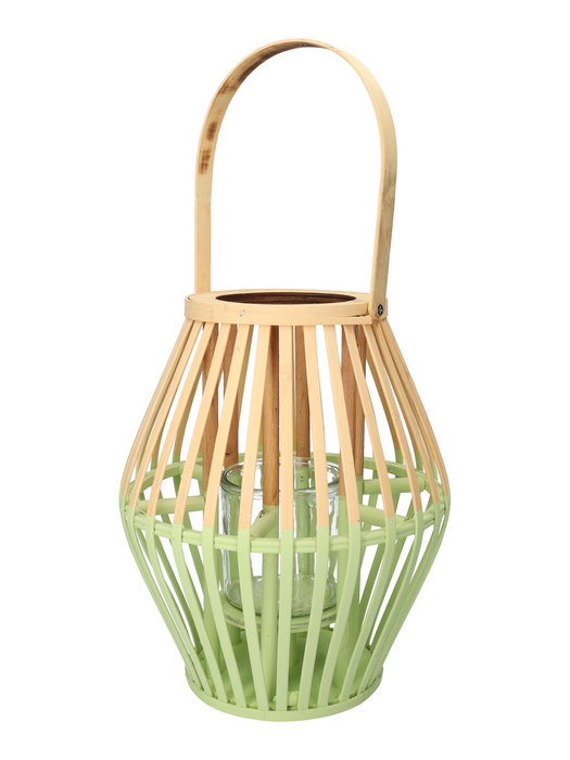 DF09-720212500 - Lantern Fando d15/25xh30 lime/natural