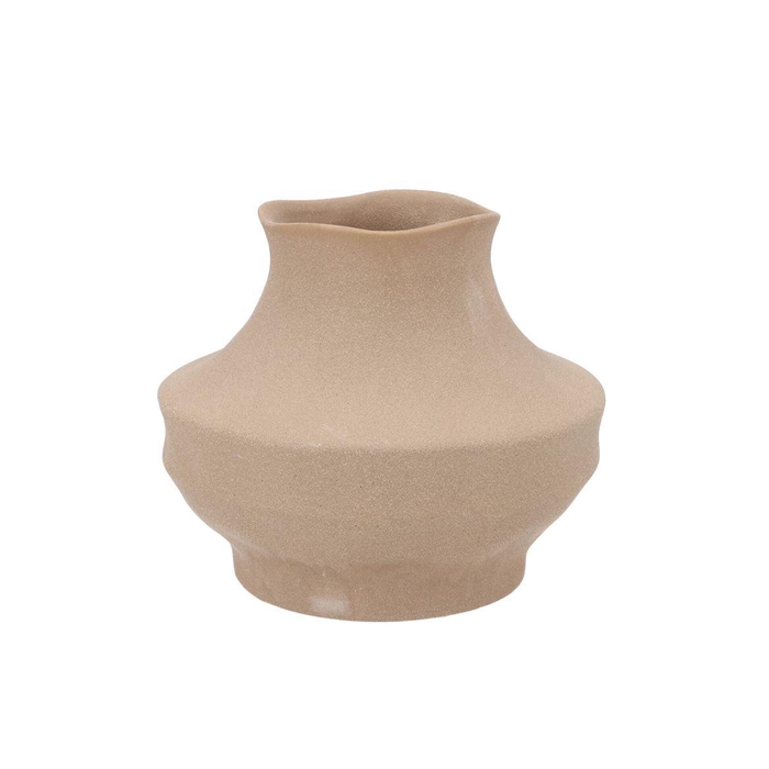 <h4>Junia Brown Organic Vase 24x24x20cm</h4>