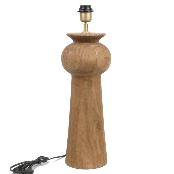 <h4>Lamp Mango Wood Brown 12a Ø19x</h4>