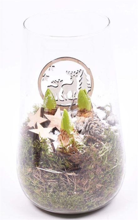 <h4>Glas cilinder 14x16cm</h4>