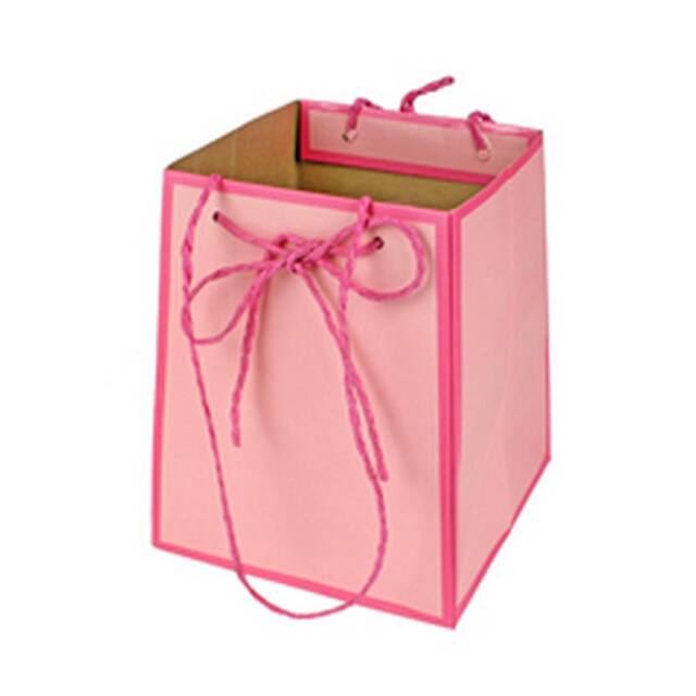 <h4>Bag Easy carton 12/12x15/15xH18cm pink 20/bag</h4>