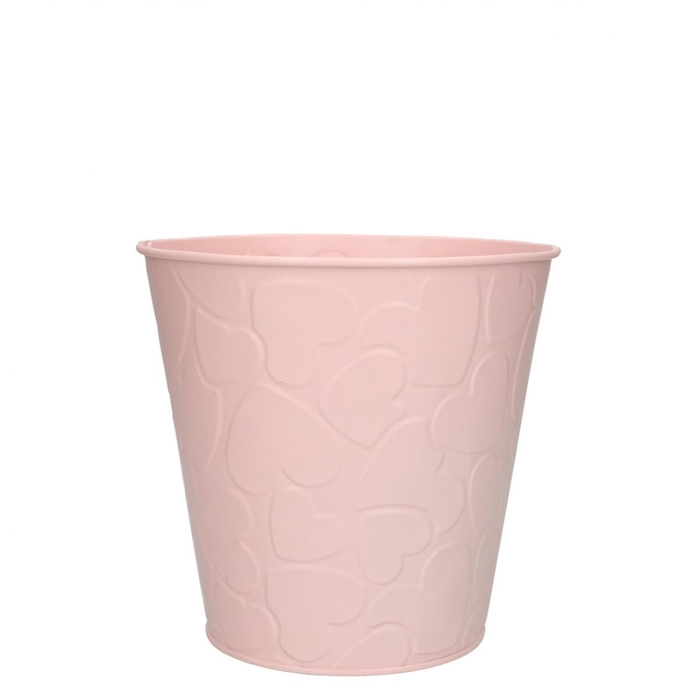 <h4>Valentine Zinc Hearts pot d16*15cm</h4>