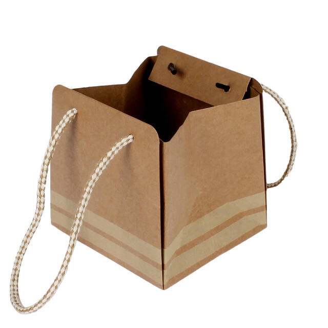 <h4>Bag Sporty carton 12.5x11.5xH12.5cm creme 20/bag</h4>