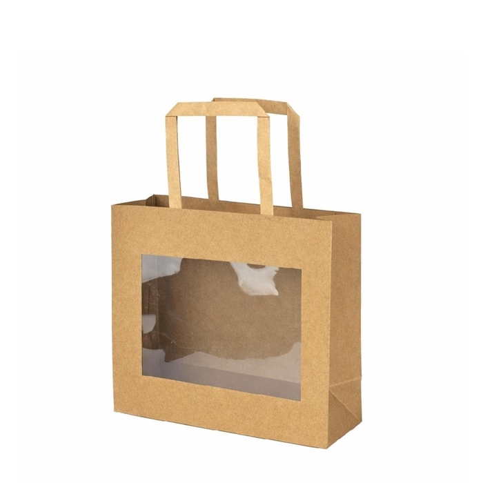<h4>Tassen Gift bag venster 18*12*22cm</h4>