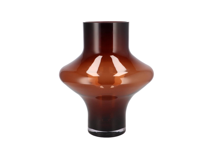 <h4>Filou Brown Vase Sphere 22x25cm</h4>