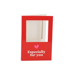 Gift Tile Card Especially For You Red 21x14x1cm