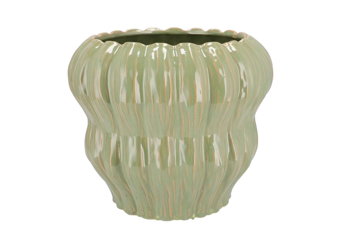 <h4>Lima Pistache Pot Bubble 23x23x19cm</h4>