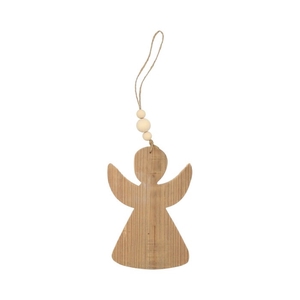 Christmas natural Hanging angel 10cm