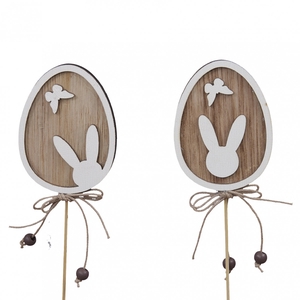 Easter Stick 20cm Rabbit 7.5cm