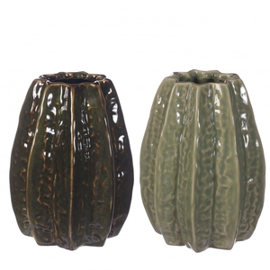 Ceramics Carambola vase d11.5*15cm