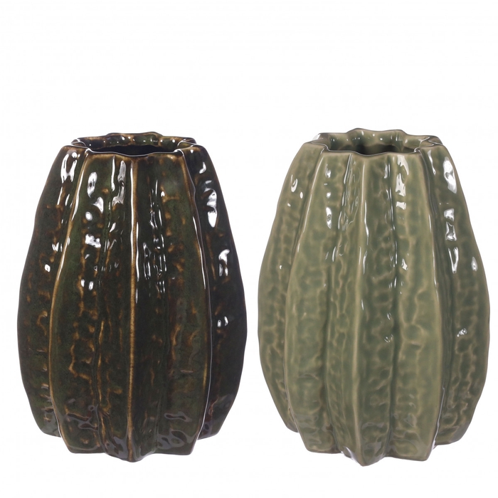 <h4>Ceramics Carambola vase d11.5*15cm</h4>