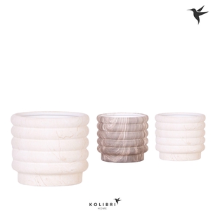 Kolibri Home Marble pot mix