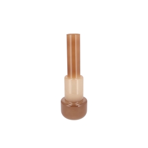 May Natural Brown Vase Shape 13x13x40cm
