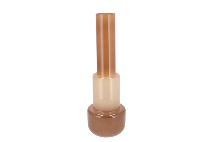 <h4>May Natural Brown Vase Shape 13x13x40cm</h4>