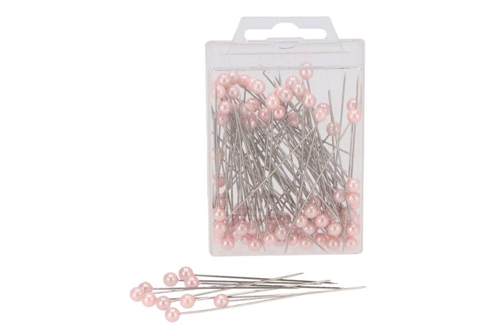 <h4>Floristry Pearl Pin 60mm Rose P/100 Nm</h4>