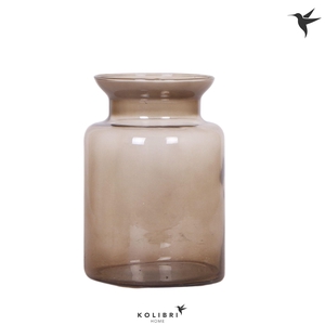 Kolibri Home Glass Stolp brown
