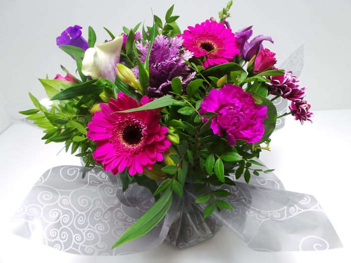 Bouquet Aqua Large Lilac