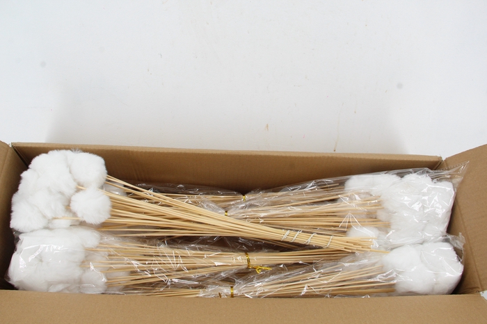 <h4>Stick Ball Fluffy Ø6 White</h4>