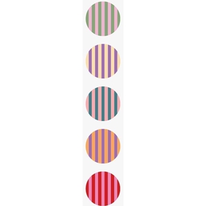 Labels Sticker 40mm x250 Stripes