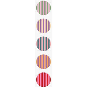 Labels Sticker 40mm x250 Stripes