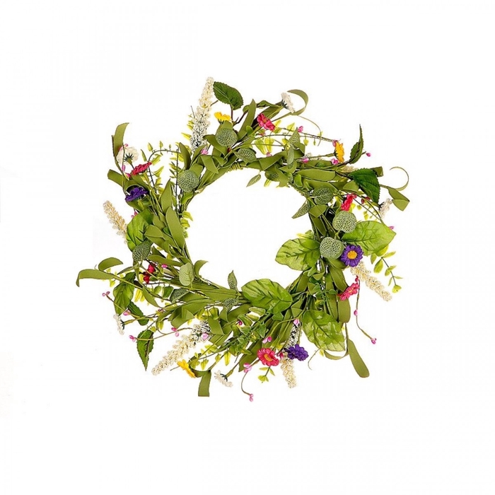 <h4>Wreath d40cm silk Blooming spring</h4>