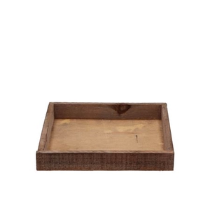 Wood Tray 20x20x3cm