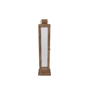 Kaya Bronze Lantern Metal 17x17x69cm