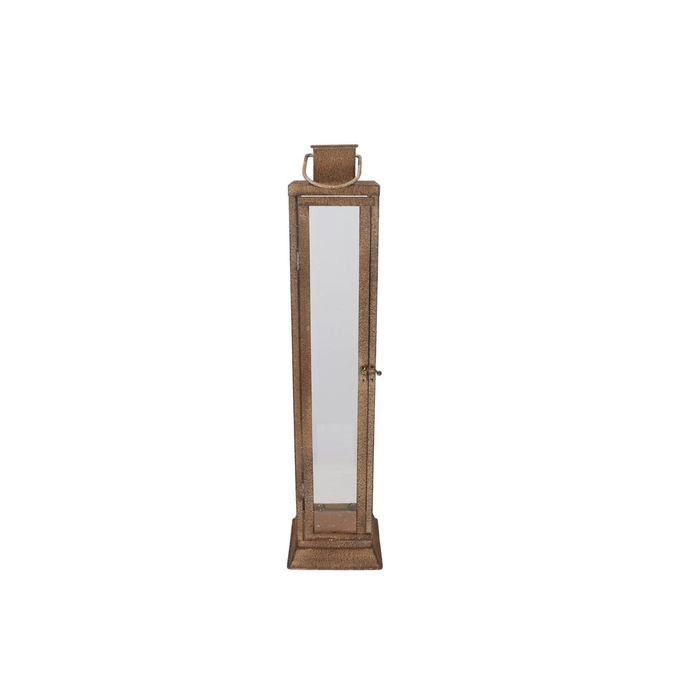 <h4>Kaya Bronze Lantern Metal 17x17x69cm</h4>