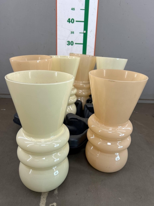 <h4>GLAS DIABOLO DIV KLEUREN H25XD12.5CM</h4>