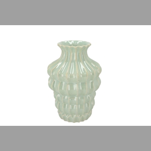 Dunja Pistache Vase 16x16x20cm