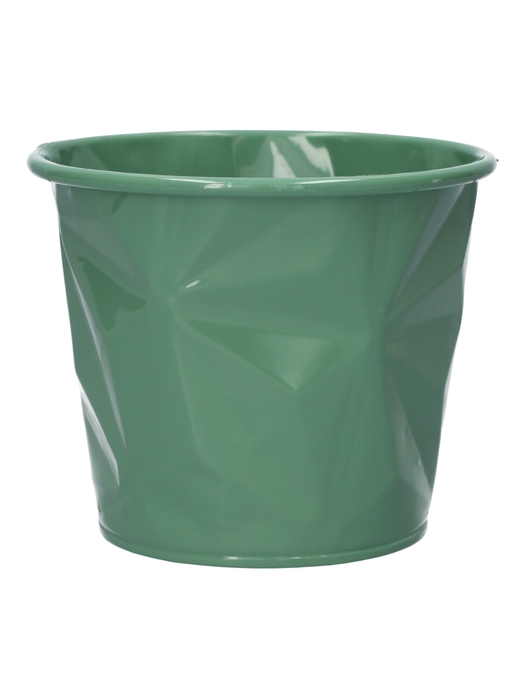 <h4>DF04-666773237 - Pot Zinna d12.5xh10.5 jade green</h4>