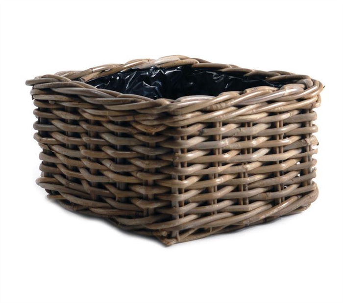 <h4>Mand Lana vierkant laag  24x24x11cm</h4>