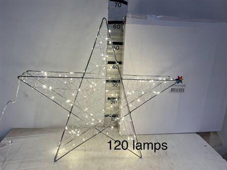 <h4>Kerstster Met Ledlight 120 Lamps</h4>