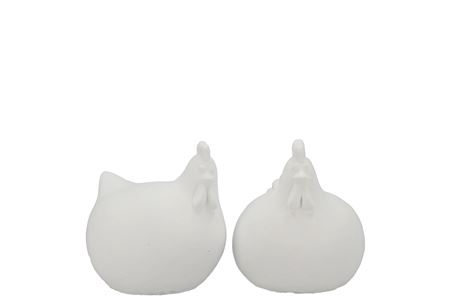 <h4>CONCRETE FARM WHITE CHICKEN 10X9X12</h4>