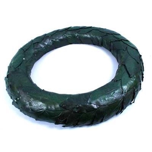 BLADKRANS GROEN 60 CM