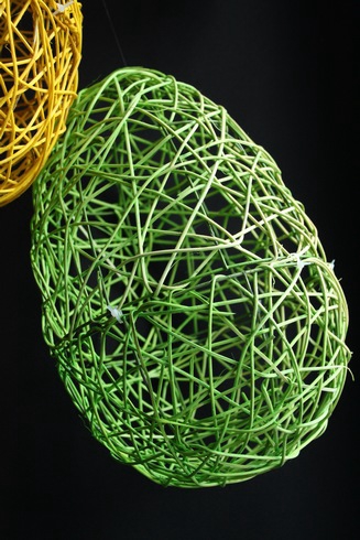 ROTAN EI 30CM APPELGROEN