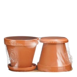 Outdoor Terracotta pot S/2 d15*16cm