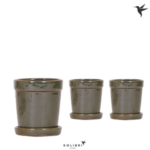 Kolibri Home Flower pot green