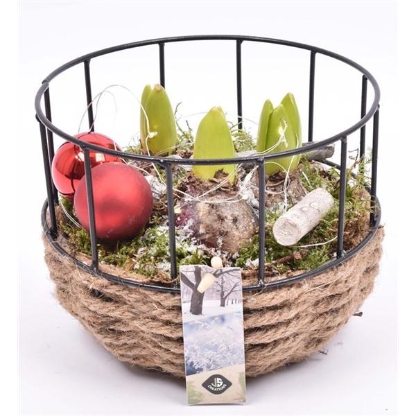 <h4>Gaasmand met touw 18cm</h4>