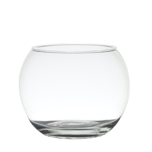 Glass vase Ball d20/14*15.5cm